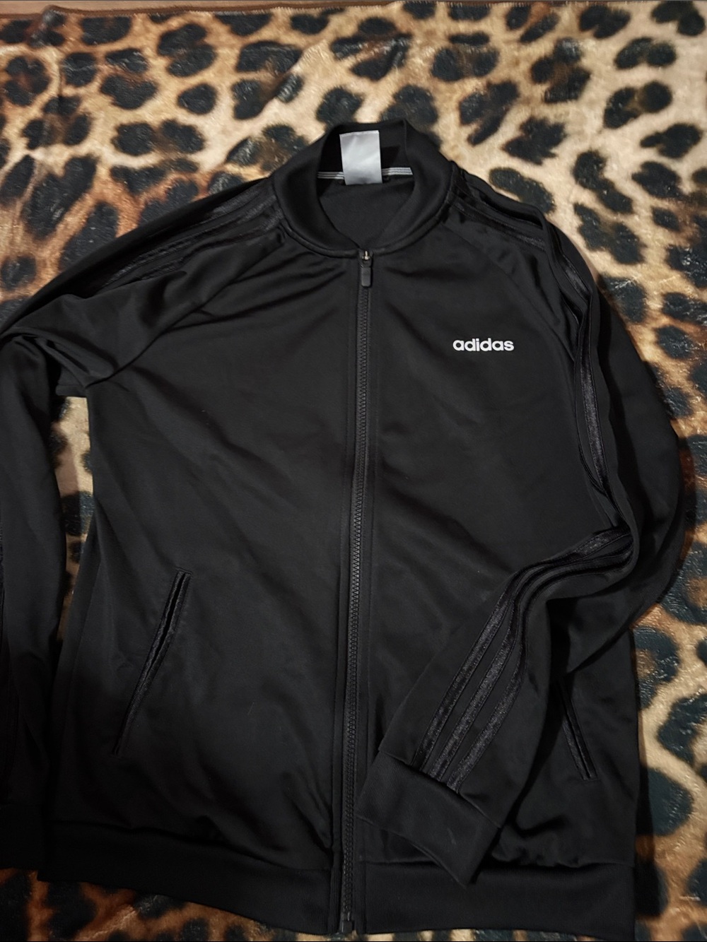 adidas Black Women's Full-Zip Performance Jacket